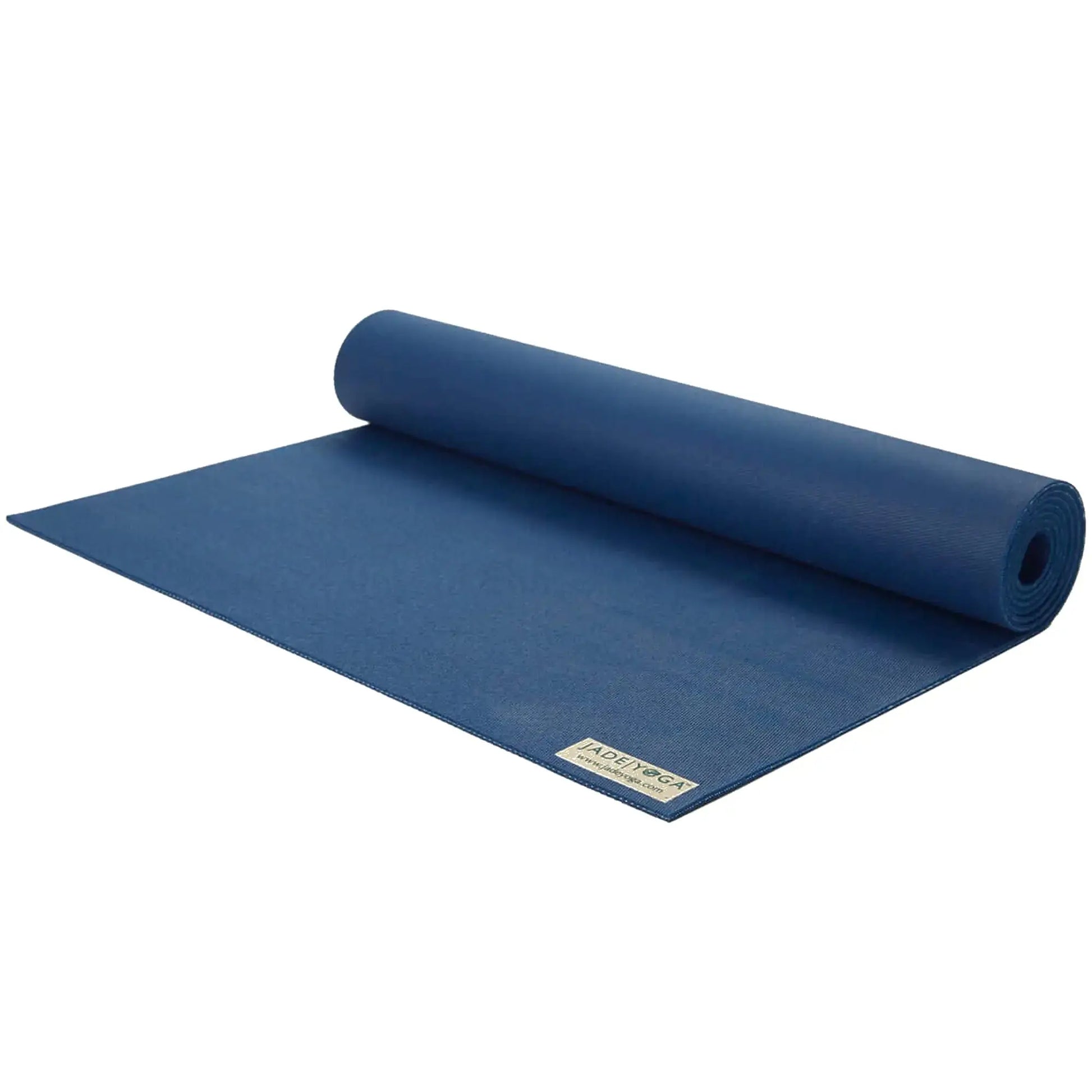 Jade Fusion Yoga Mat Luxurious Comfort & Sturdy Workout Mats for Home Gym 68" Yoga Mat Thick Non-Slip Workout Mat with Extra Strong Grip US Made Midnight Blue Yoga Mats Atticus Goods