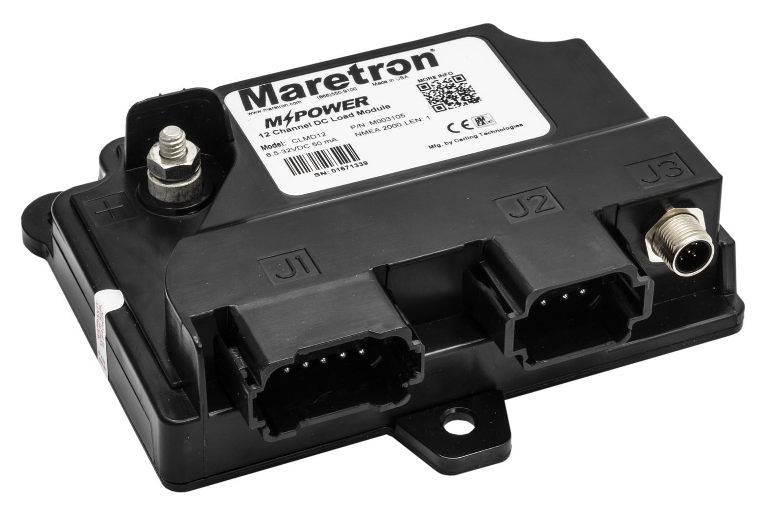 Maretron M-Power CLMD12R 12-Channel DC Load Module for NMEA 2000 Network