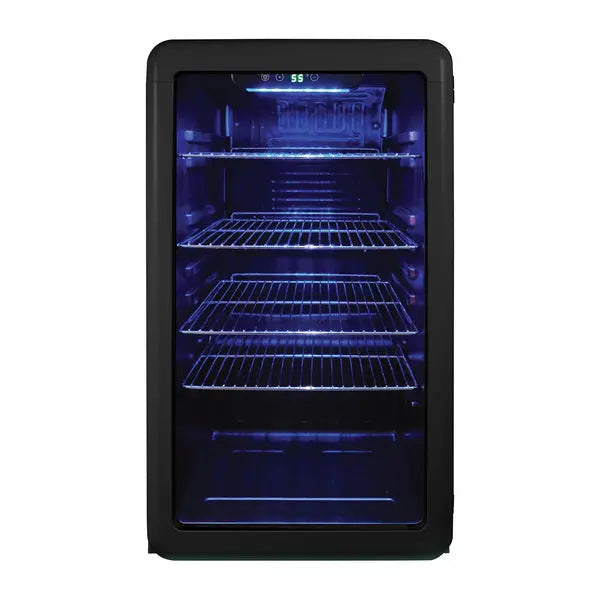 3.4CUFT RETRO BEV CLR BLK