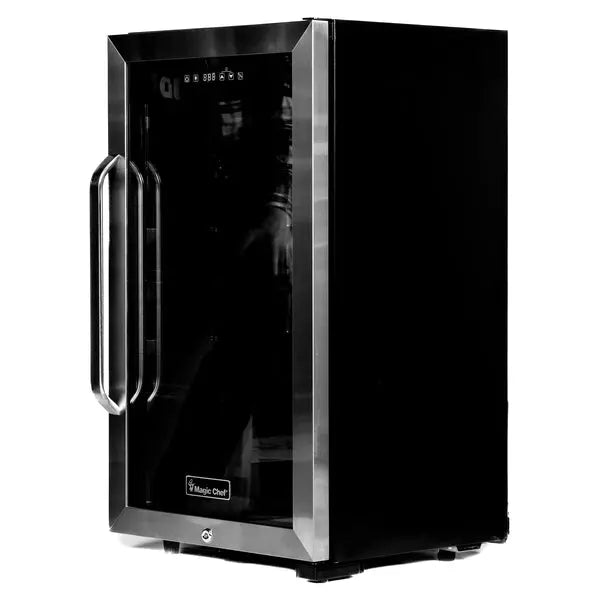 Magic Chef MCCM31ST 3.1 cu. ft. Stainless Steel Beverage Cooler with Digital Temperature Control