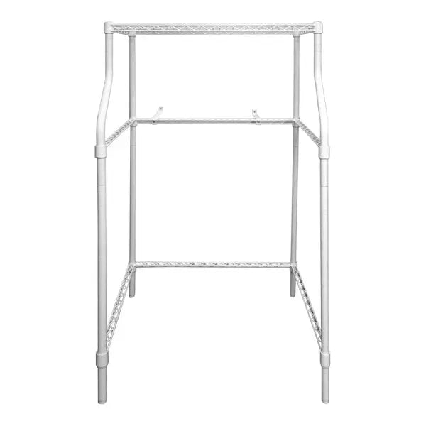 Magic Chef MCSLS12CH Compact Laundry Appliance Stand with Shelf and Anti-Tip Bracket