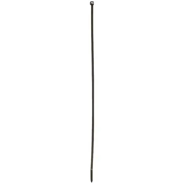 INSTALL BAY BCT14 14-Inch Black Cable Ties with 50 lb. Tensile Strength, Pack of 100