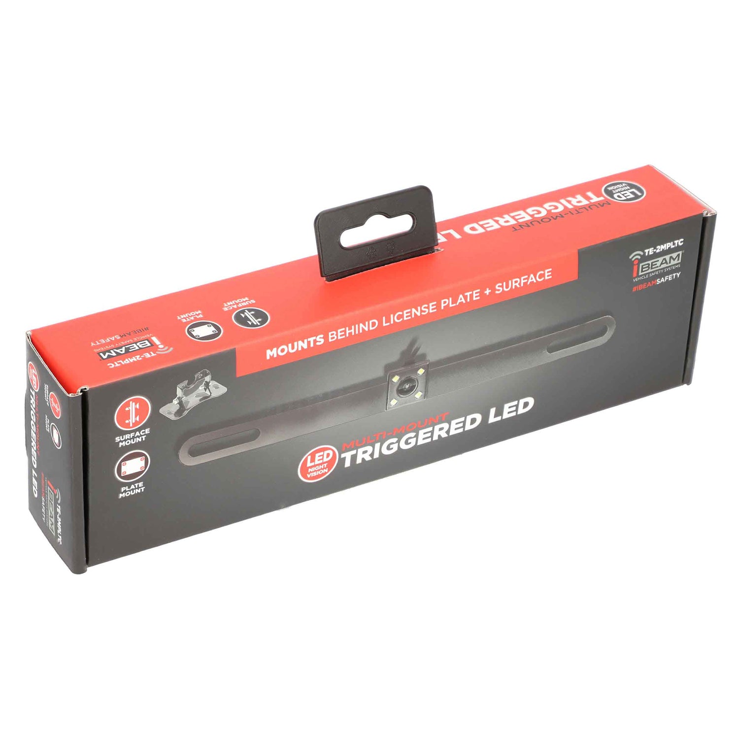IBEAM Vehicle Safety Systems TE-2MPLTC LED Backup Camera with Mounting Options and Active Parking Lines
