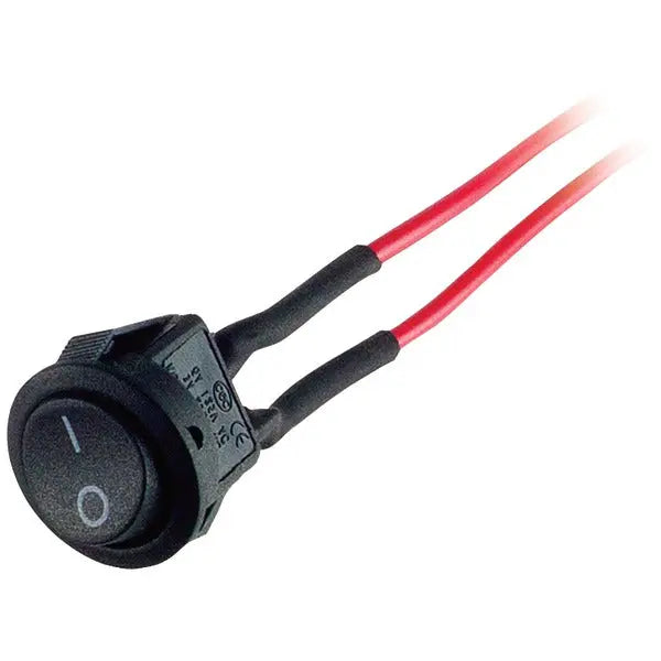 INSTALL BAY IBRRSM Mini Round Rocker Switches - 5 Pack