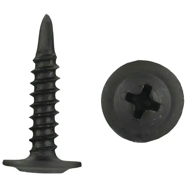 INSTALL BAY(R) PWHT834 Phillips Wafer-Head Tek Screws — 8 x 3/4 Inch, Pack of 500 for Car Audio Installations