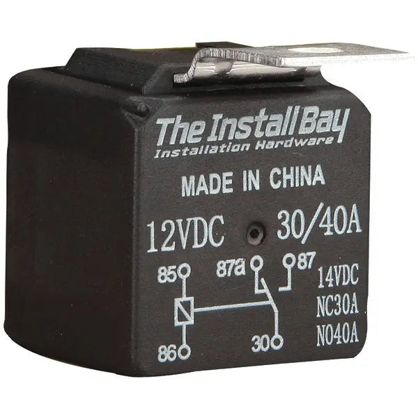 Install Bay RL3040 12V 30/40A Economy Relay for Automotive and Industrial Applications