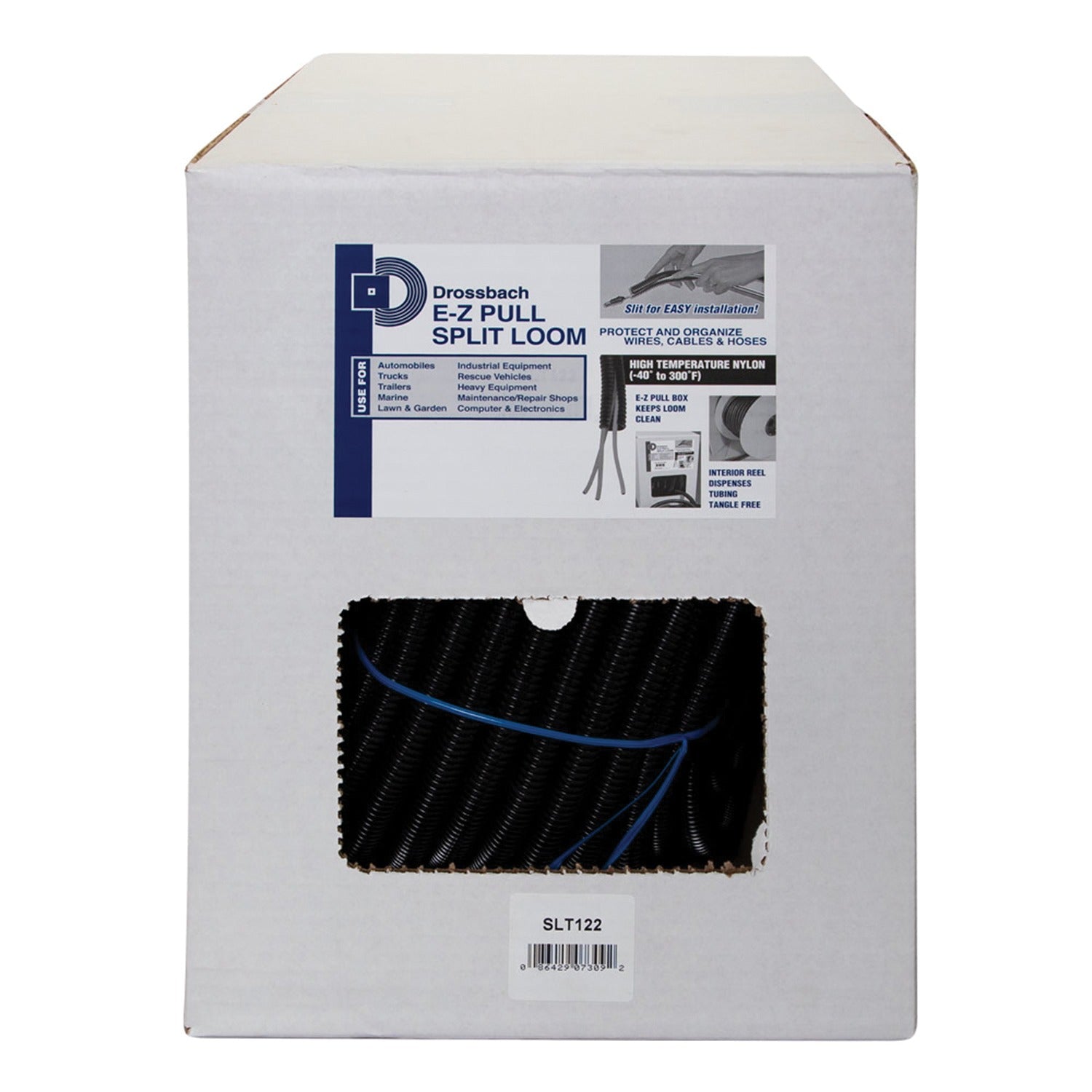 INSTALL BAY(R) MECSLT12 100 Feet 1/2 Inch Diameter Split Loom Cable Sleeve