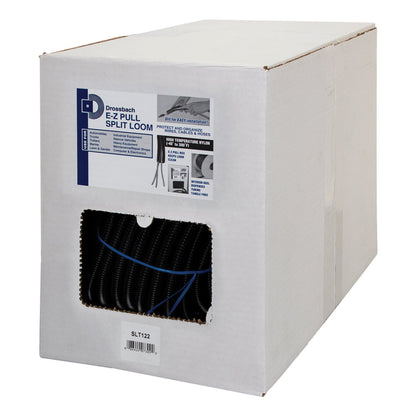 INSTALL BAY(R) MECSLT12 100 Feet 1/2 Inch Diameter Split Loom Cable Sleeve