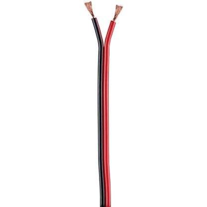 INSTALL BAY 18AWG Speaker Wire, 500 ft. Red and Black Pair, All Copper, High Performance – Part Number SWRB18500