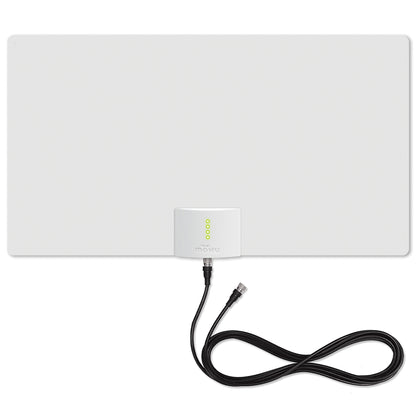 Mohu Leaf Supreme PRO Indoor HDTV Antenna with Amplification, MH-110160BB