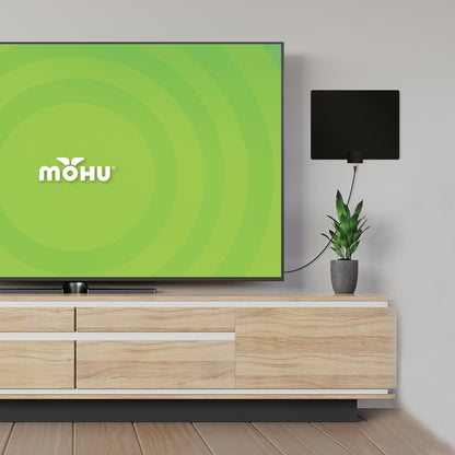 Mohu Leaf 50 Amplified Indoor HDTV Antenna with Jolt USB Amplifier, 60-Mile Range, MH-110584BB