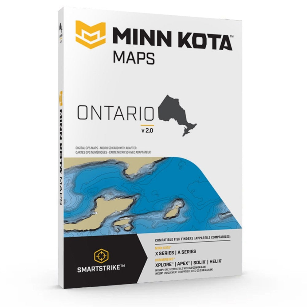 Minn Kota VX- Ontario V2 Map Card 601020-2