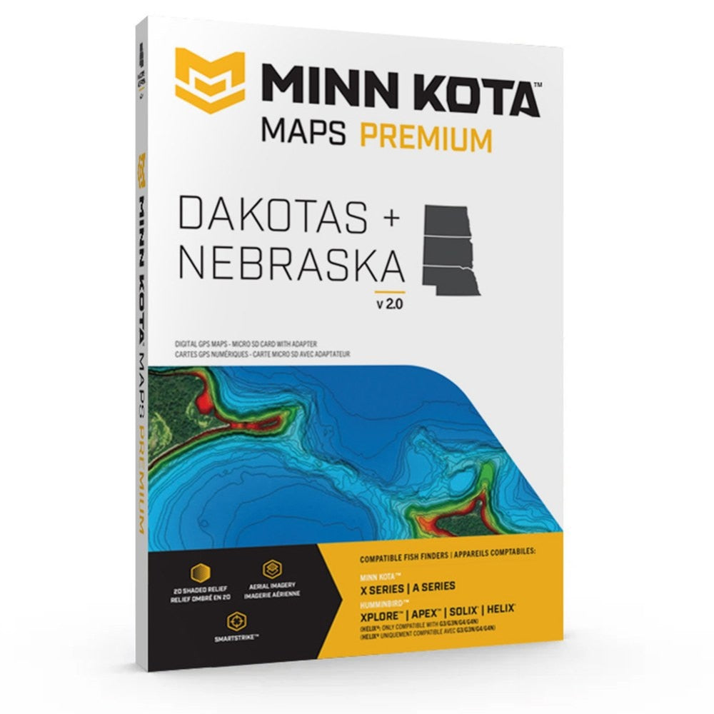 Minn Kota VX Premium DAK/NEB V2 Maps Card 602001-2