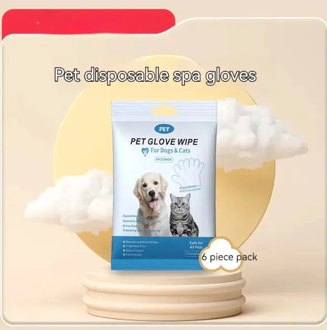 Pet Cleaning Gloves & Wipes Atticus Goods