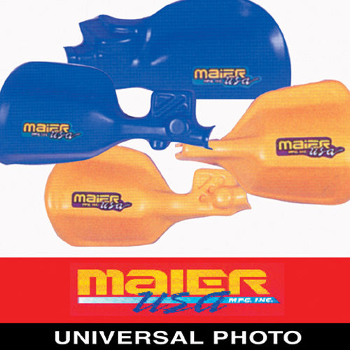 Maier Plastics Yamaha Dirt Bike White Handguards (Part #595031)