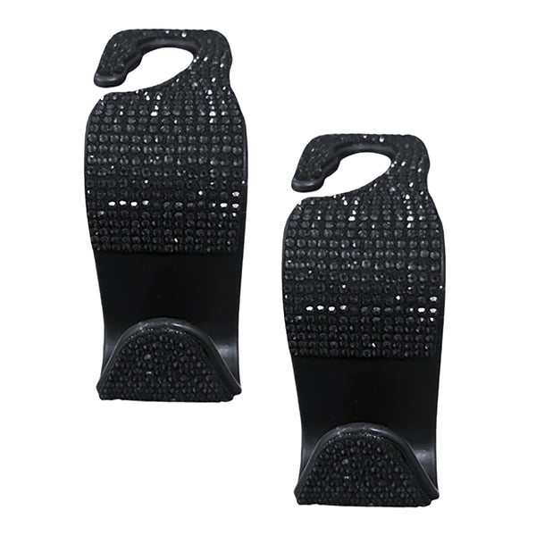 MAXSA Innovations 25566-2PK 4-Piece Car Headrest Hanging Hooks for Vehicles