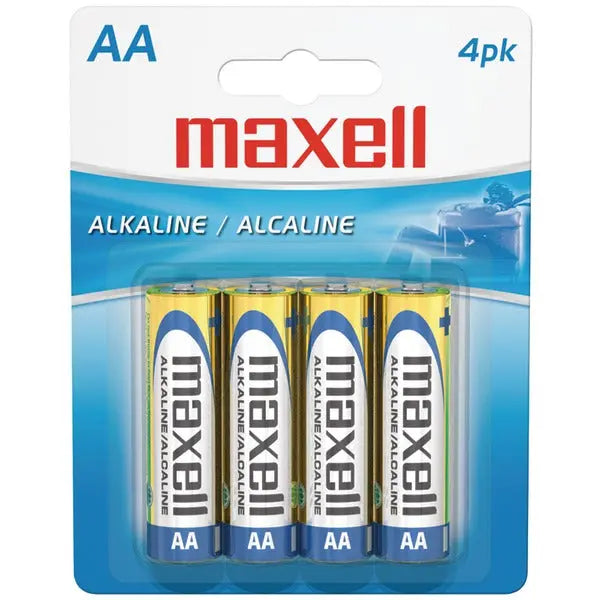 AA 4PK CARDED BATTERIES