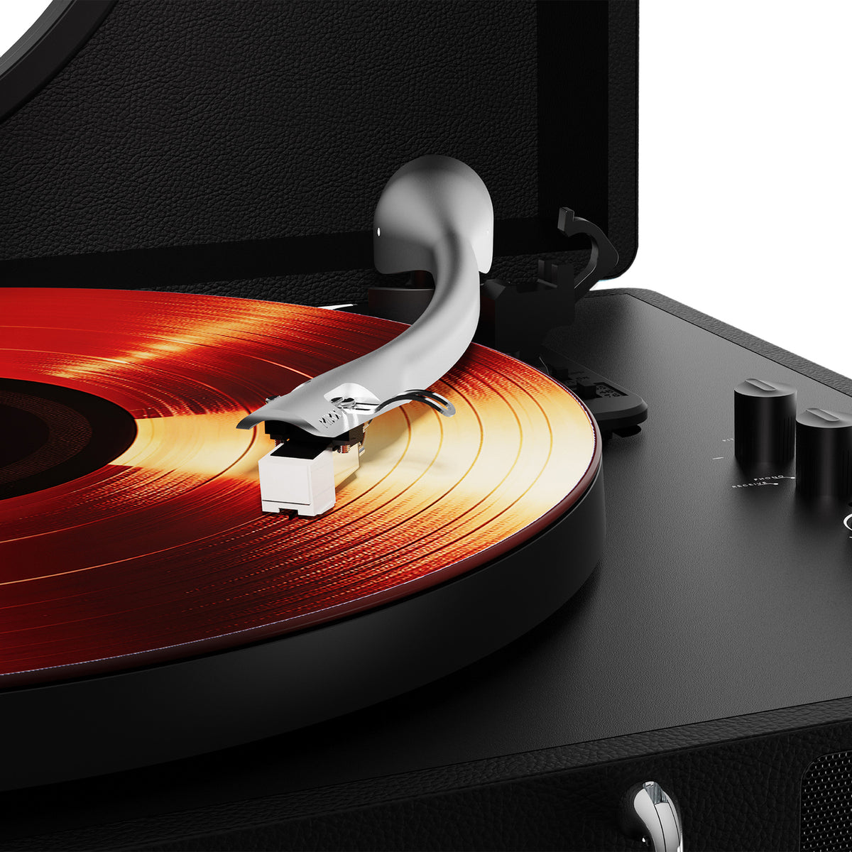 MIXX REVIV 65 Portable Bluetooth Turntable, USRP-65-BK-051