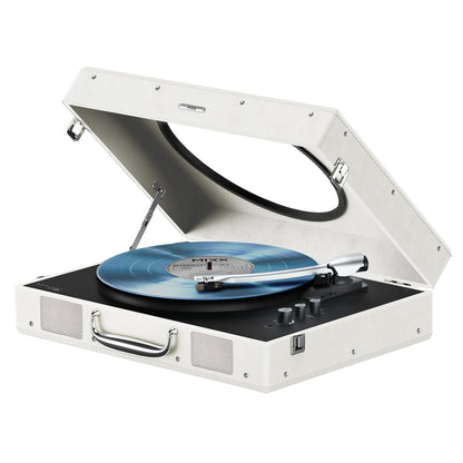 MIXX REVIV 65 Vinyl Record Player with Bluetooth, AT3600L Cartridge and Built-In Speakers, USRP-65-CM-053