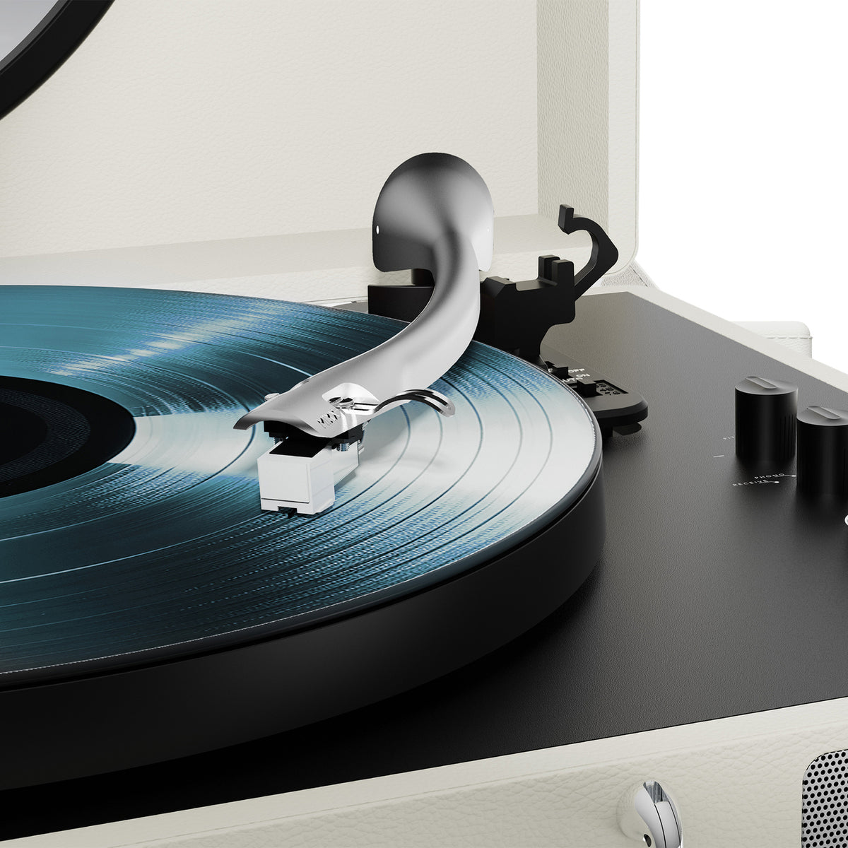 MIXX REVIV 65 Vinyl Record Player with Bluetooth, AT3600L Cartridge and Built-In Speakers, USRP-65-CM-053