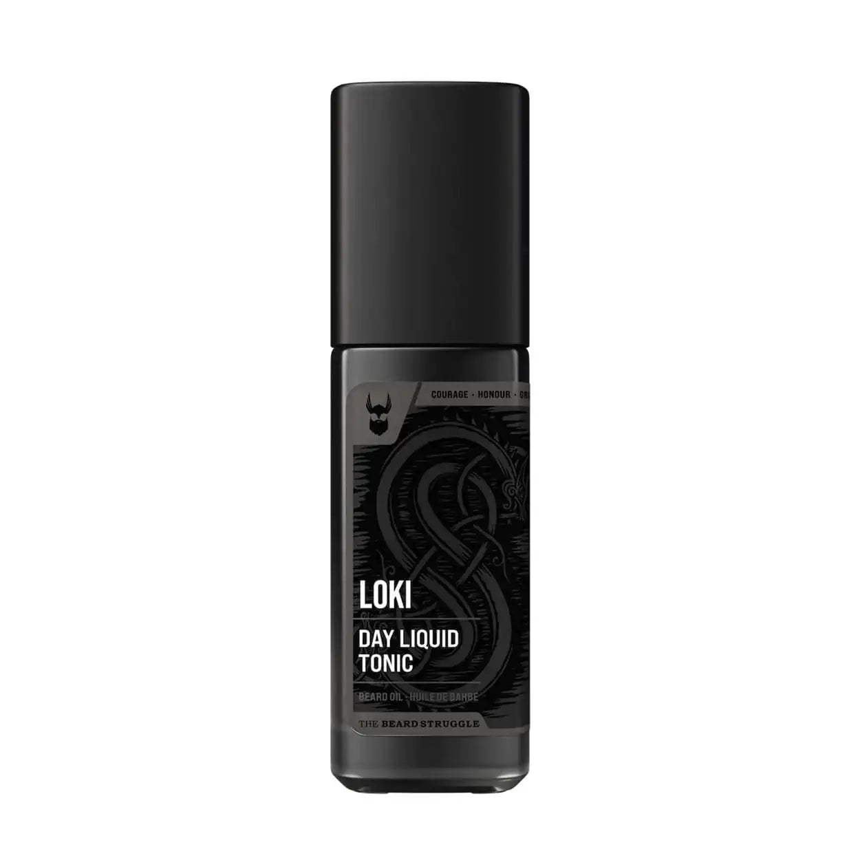 Beard Oil for Men by Beard Struggle - Day Liquid Tonic Beard Growth Oil - Moisture & Soften Your Beard - Platinum Collection Loki Unscented (1 Fl oz) Atticus Goods