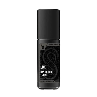 Beard Oil for Men by Beard Struggle - Day Liquid Tonic Beard Growth Oil - Moisture & Soften Your Beard - Platinum Collection Loki Unscented (1 Fl oz) Atticus Goods