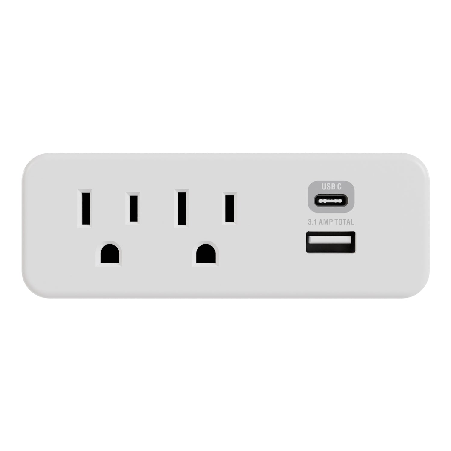 STANLEY PLUGMAX 2-Outlet USB-C and USB-A Wall Charger, Part 30422