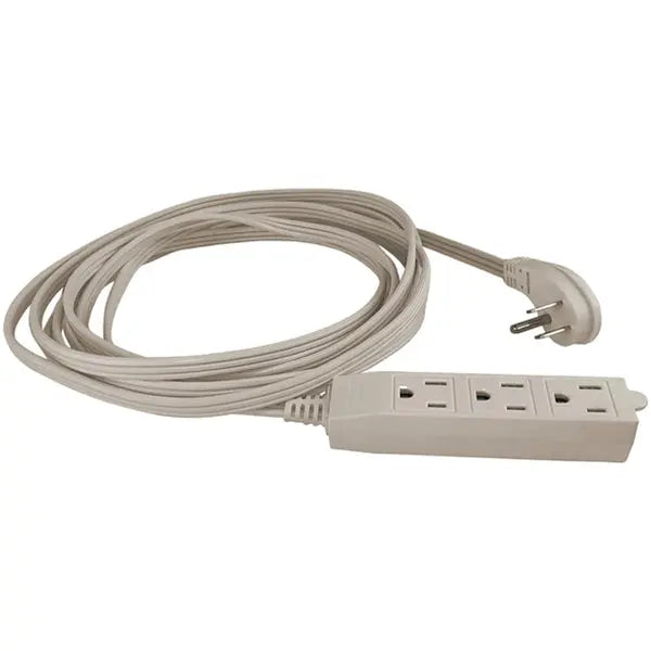 STANLEY Part Number 31125 9ft 3-Outlet Flat Plug Power Cord