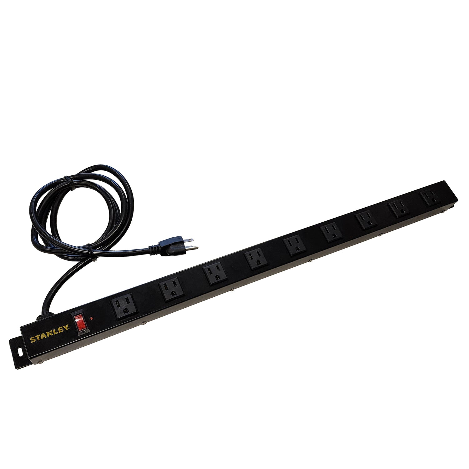 STANLEY 31610 SurgeMax Pro 6-Foot 9-Outlet Surge Protector Power Strip, Black