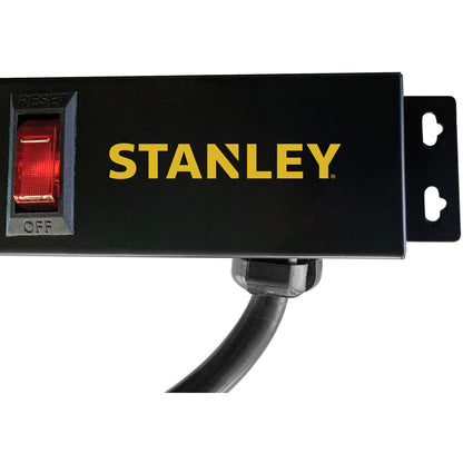STANLEY 31610 SurgeMax Pro 6-Foot 9-Outlet Surge Protector Power Strip, Black