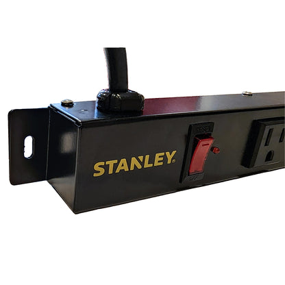 STANLEY 31610 SurgeMax Pro 6-Foot 9-Outlet Surge Protector Power Strip, Black