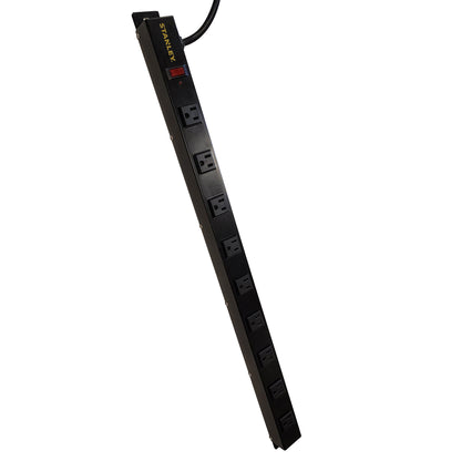 STANLEY 31610 SurgeMax Pro 6-Foot 9-Outlet Surge Protector Power Strip, Black