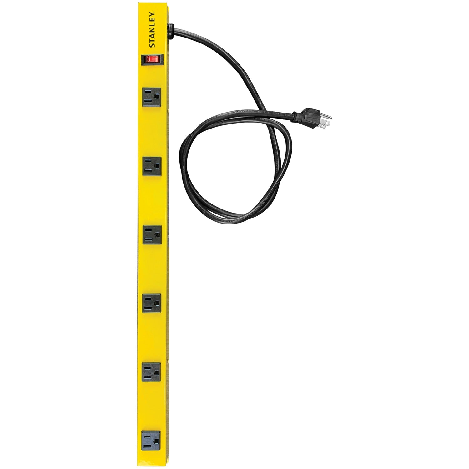 STANLEY 31613 ShopMAX Pro Six-Outlet Surge Protector Power Strip with Grounded Outlets
