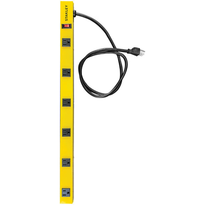 STANLEY 31613 ShopMAX Pro Six-Outlet Surge Protector Power Strip with Grounded Outlets