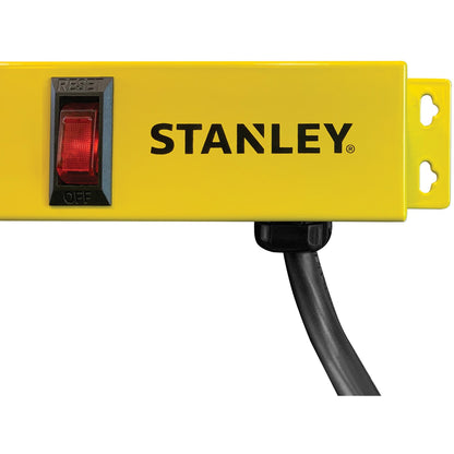 STANLEY 31613 ShopMAX Pro Six-Outlet Surge Protector Power Strip with Grounded Outlets
