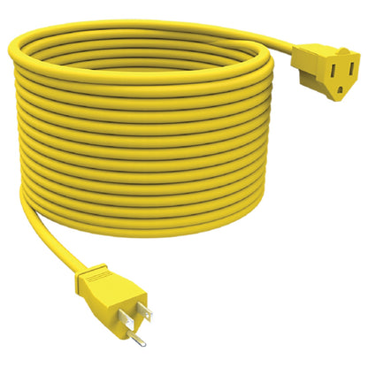 STANLEY 33157 15-Foot Yellow Outdoor Extension Cord, 15 Amp, 125 Volt