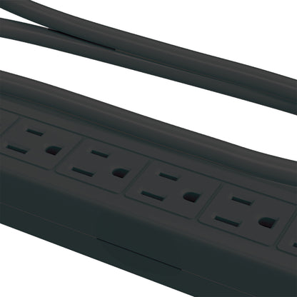 STANLEY 33222-R 6-Outlet 800-Joule Surge Protector with 3-Foot Cord
