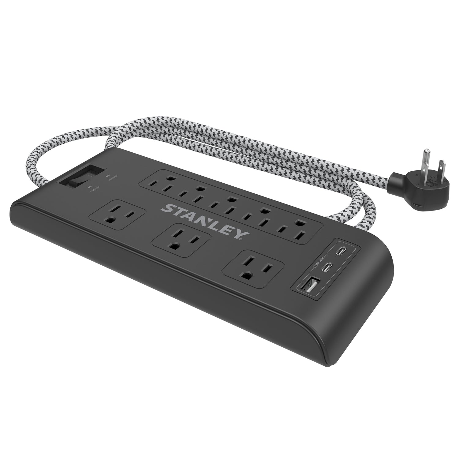 SURGE BLOK 8OT 1USB/2C SP