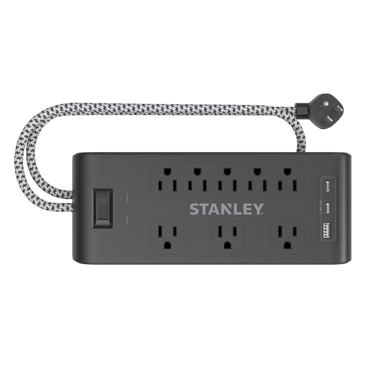 SURGE BLOK 8OT 1USB/2C SP