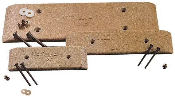 Newmar 12C Ground Plate - 12 x 3 x 0.5 inches, 40 sq ft Ground Area for Marine RF Grounding