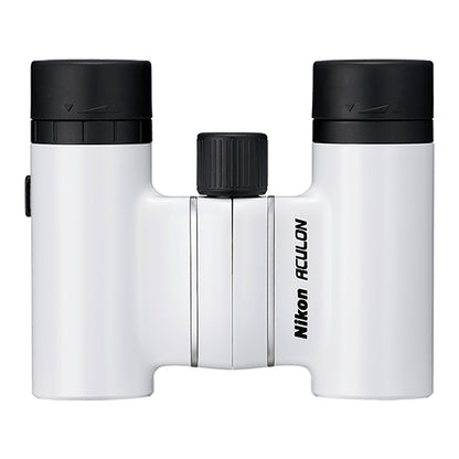 Nikon ACULON T02 8x21 Compact Roof Prism Binoculars, White – Part Number 16734