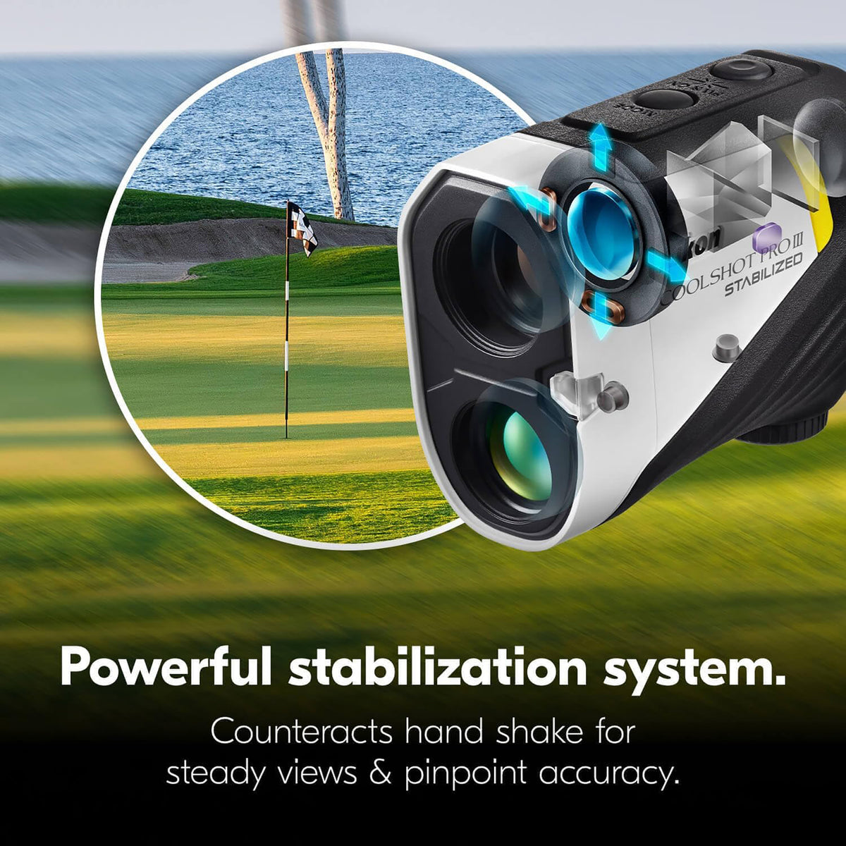 Nikon COOLSHOT PROIII Stabilized Laser Rangefinder, Part Number 16788