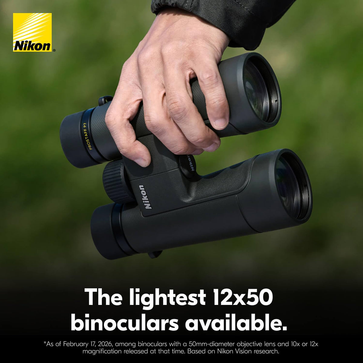 Nikon PROSTAFF P7 12x50 Binoculars, Part Number 16848