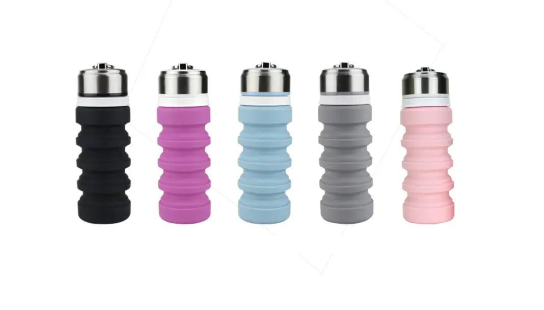 Collapsible Silicone Water Bottle and Cup Atticus Goods
