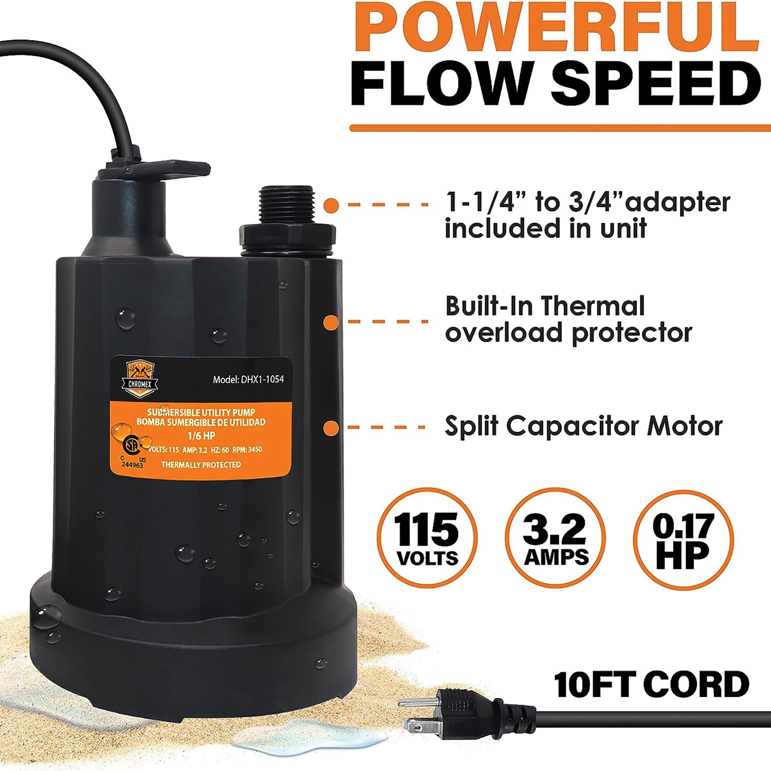 Chromex Tankless Water Heater Descaler Kit CXT1-1102 for Efficient Maintenance