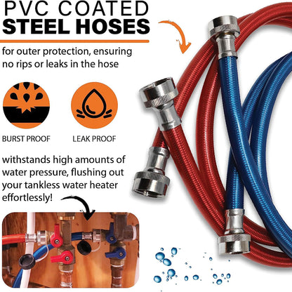 Chromex Tankless Water Heater Descaler Kit CXT1-1102 for Efficient Maintenance