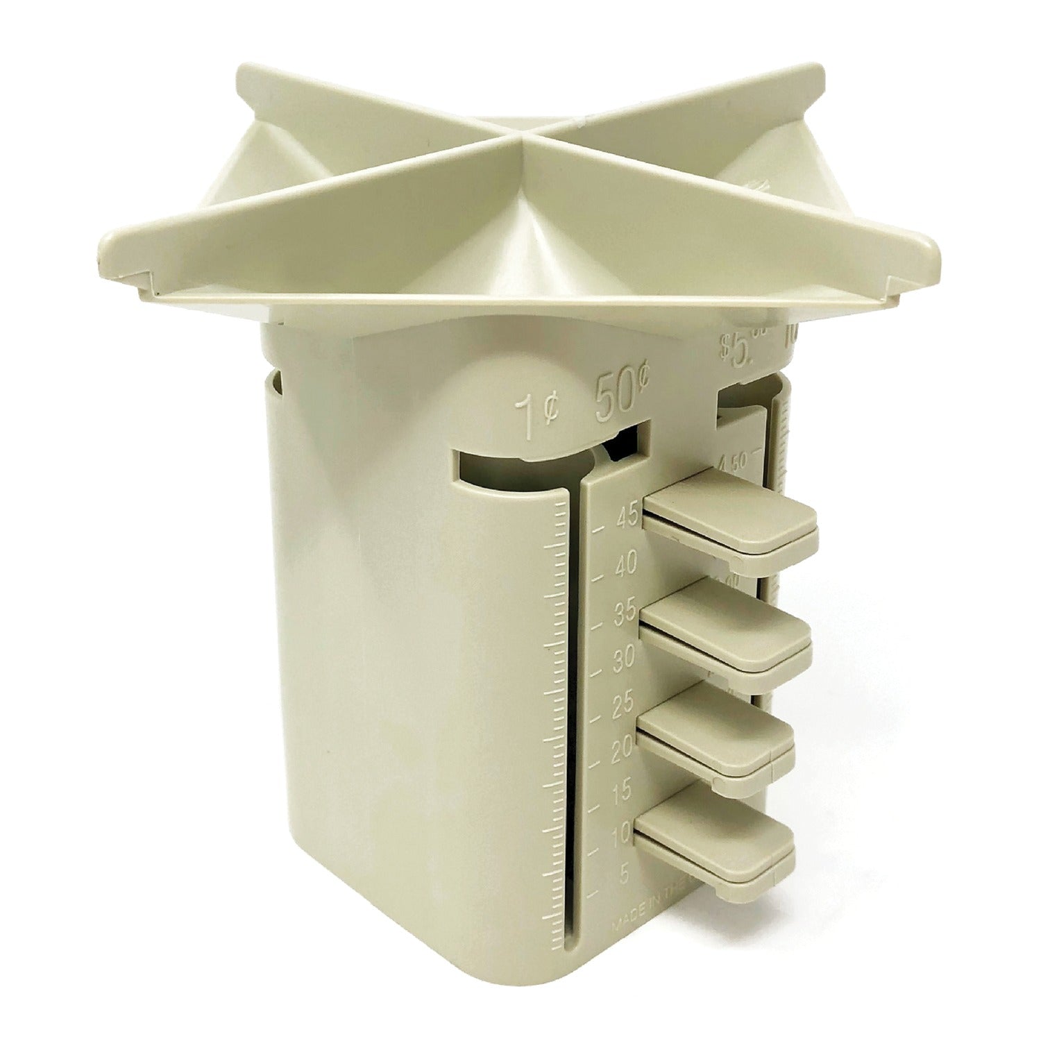 NADEX(TM) Coins NCS8-1133 4 Comp Manual Coin Sorting Device