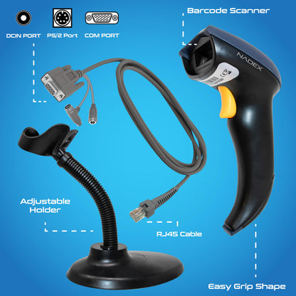 NADEX(TM) COINS CR360/CR600 Handheld Barcode Scanner (Part Number: NXTE-1891)