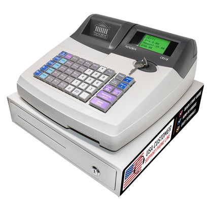 Nadex CR318 Cash Register with Thermal Printer and Advanced Features