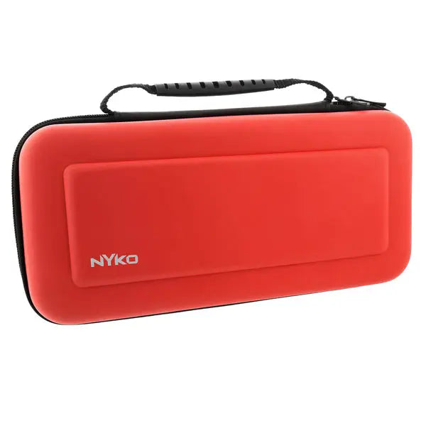 NYKO Switch 2 Travel Case Red - Durable Nintendo Switch Storage Solution with Extra Game Card Slots and Carry Handle